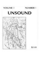 Unsound: Volume 3, #1 1519598955 Book Cover