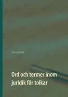 Ord och termer inom juridik för tolkar: svenska till persiska och persiska till svenska 9177854977 Book Cover