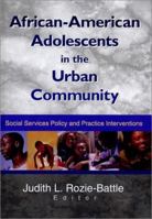 African-American Adolescents in the Urban Community: Social Services Policy and Practice Interventions 0789017148 Book Cover