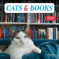 Cats & Books 2027 Wall Calendar 0789349353 Book Cover