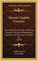 Murray's English Exercises 1372783660 Book Cover