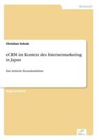 Ecrm Im Kontext Des Internetmarketing in Japan 3838668618 Book Cover