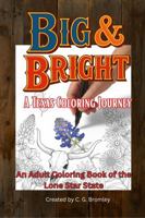 Big and Bright: A Texas Coloring Journey: An Adult Coloring Book of the Lone Star State B0FK2DTZM6 Book Cover