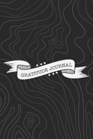 Gratitude Journal: Daily Gratitude Planner, Minimalist Black Layout 1700133373 Book Cover