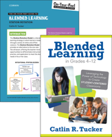 BUNDLE: Tucker: Blended Learning in Grades 4-12 + on-Your-Feet Guide to Blended Learning: Station Rotation 1544395434 Book Cover