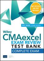 Wiley Cmaexcel Learning System Exam Review 2020 Test Bank: Complete Exam (2-Year Access) 1119591953 Book Cover