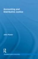 Accounting and Distributive Justice 0415871778 Book Cover