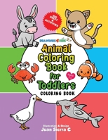 Animal Coloring Book for Toddlers: Coloring book B0BYRGZXZV Book Cover