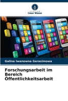 Forschungsarbeit im Bereich Öffentlichkeitsarbeit 6204150332 Book Cover