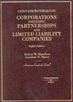 Cases on Corporations Including Partnerships and Limited Liability Companies (American Casebook Series) (American Casebook Series) 0314143645 Book Cover