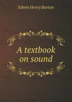 A textbook on sound 1376819503 Book Cover