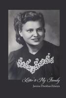 Letter to My Family 1733888209 Book Cover
