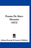 Poesies De Marc-Monnier (1872) 1160228272 Book Cover