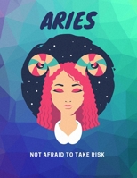 Aries, Not Afraid To Take Risk: Astrology Workout Log Book & Habit Tracker 1659927463 Book Cover