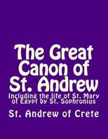 The Great Canon of St. Andrew of Crete 1495409090 Book Cover