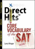 Direct Hits Core Vocabulary of the SAT: Volume 1 0981818404 Book Cover