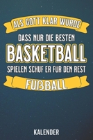 Kalender: 2020 A5 1 Woche 2 Seiten - 110 Seiten - Als Gott klar wurde Basketball 1655649523 Book Cover