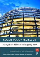 Social Policy Review 29: Analysis and Debate in Social Policy, 2017 1447336216 Book Cover