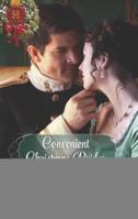 Convenient Christmas Brides: The Captain’s Christmas Journey / The Viscount’s Yuletide Betrothal / One Night Under the Mistletoe 1335051821 Book Cover