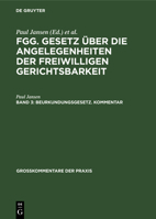 Beurkundungsgesetz. Kommentar 3110035324 Book Cover