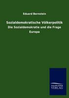Sozialdemokratische V Lkerpolitik 3846004669 Book Cover