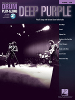 Deep Purple: Drum Play-Along Volume 51 (Hal Leonard Drum Play-Along) 1540029751 Book Cover