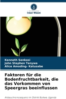 Faktoren für die Bodenfruchtbarkeit, die das Vorkommen von Speergras beeinflussen (German Edition) 6630143787 Book Cover