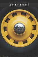 Notebook: Lined Notebook Journal - Wheel - 120 Pages - (6 x 9 inches) 1713494671 Book Cover