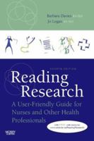 Reading Research : A User-Friendly Guide for Nurses and Other Health Professionals 0779699904 Book Cover