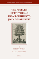 The Problem of Universals from Boethius to John of Salisbury 9004371141 Book Cover