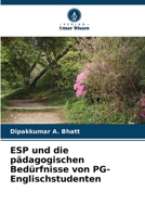 ESP und die pädagogischen Bedürfnisse von PG-Englischstudenten (German Edition) 6208480671 Book Cover
