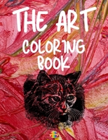 The Art Coloring Book: Unique & Beautiful art Coloring Pages 1803837543 Book Cover