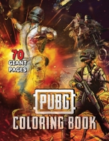 PUBG Coloring Book: GREAT Gift for Any Kids and Fans with HIGH QUALITY IMAGES and GIANT PAGES B08R8DKJF6 Book Cover