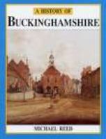 A History of Buckinghamshire (Darwen County History Series) (Darwen County History) 0850336376 Book Cover