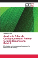 Anatomía foliar de Cattleya jenmanii Rolfe y C. lueddemanniana Rchb.f.: Efecto del ambiente de cultivo sobre la estructura de la hoja 3659082813 Book Cover