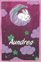 Aundrea: Tagebuch f�r schwangere Frauen und Begleiter durch die ersten Monate des Neugeborenen - Platz f�r Fotos, Bilder, Zeichnungen, Notizen - Baby Tagebuch - Schwangerschafts-Begleiter - Geschenkid 1095715453 Book Cover