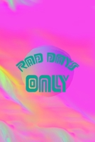 Rad Days Only: All Purpose 6x9 Blank Lined Notebook Journal Way Better Than A Card Trendy Unique Gift Green And Rainbow Texture Rad 1706581122 Book Cover