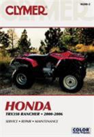 Clymer Honda Trx350 Rancher, 2000-2006 / [Author: Mike Morlan] 0892879971 Book Cover