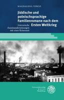 Jiddische Und Polnischsprachige Familienromane Nach Dem Ersten Weltkrieg (Beitrage Zur Slavischen Philologie) 3825349845 Book Cover