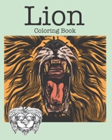 Lion Coloring book: - Kids Coloring book -Fun time and Free time activity book B08TYJYC6J Book Cover