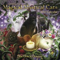 Llewellyn's 2025 Magical Mystical Cats Calendar 0738771953 Book Cover