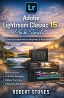 Adobe Lightroom Classic 15 Made Simple: A Step-by-Step Guide for Beginners and Returning Users to Work With Masking Tools,AI Selection ... Adobe Toolbox: Unlocking Your Creative Power) B0GHFRLYMW Book Cover