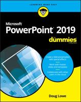 PowerPoint 2019 for Dummies 1119514223 Book Cover