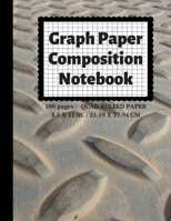 Graph Paper Composition Notebook: Grid Paper Notebook, Quad Ruled, 100 Sheets (Large, 8.5 x 11) 1089366035 Book Cover