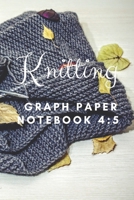 Knitting Graph Paper Notebook: Keeping Your Knitting Projects Organised B083XTGGHW Book Cover