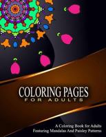 COLORING PAGES FOR ADULTS - Vol.8: adult coloring pages 1530000297 Book Cover