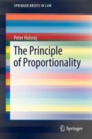 The Principle of Proportionality 9400757743 Book Cover