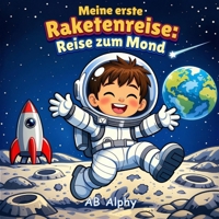 Meine erste Raketenreise: Reise zum Mond: Ein magisches Mondabenteuer für kleine Entdecker (German Edition) B0GKY4TMF7 Book Cover