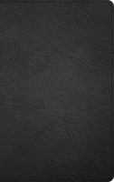 KJV Single-Column Personal Size Bible, Black Genuine Leather 108773049X Book Cover