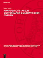 Kompositionstafeln Quaternärer Quadratischer Formen 3112760549 Book Cover